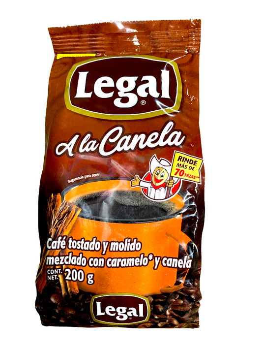 CAFE LEGAL 24/200GR C/CANELA