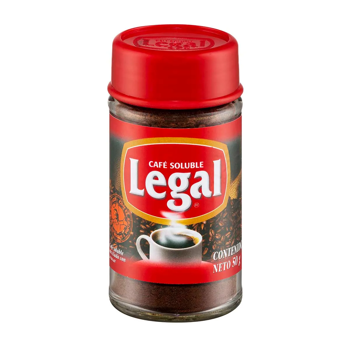 CAFE LEGAL 12/50GR FCO SOLUBLE