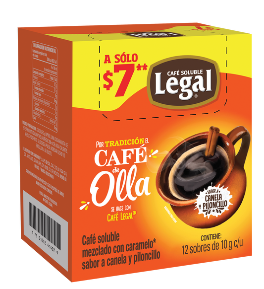 CAFE LEGAL DE OLLA 6/12/10 GR SOBRE SOLU