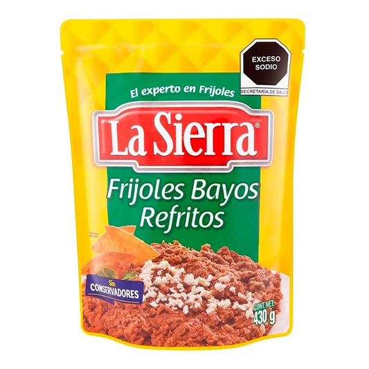 FRIJOL SIERRA POUCH 24 430GR BAYO