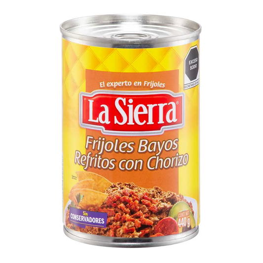 FRIJOL SIERRA C CHORIZO 12 440GR