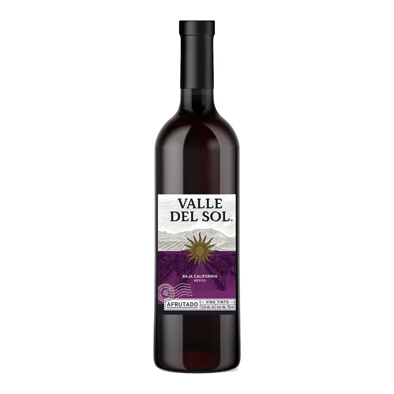 VINO AFRUTADO VALLE DEL SOL 12/750