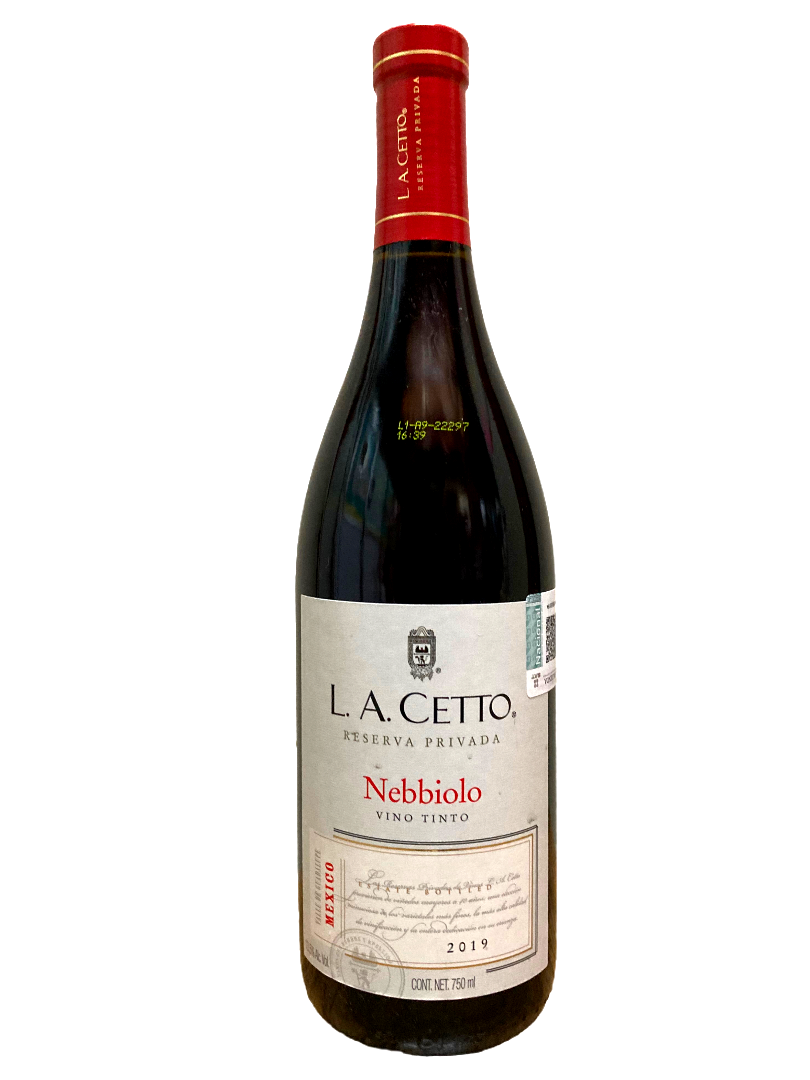 VINO TINTO LA CETTO NEBBIOLO 6/750 ML