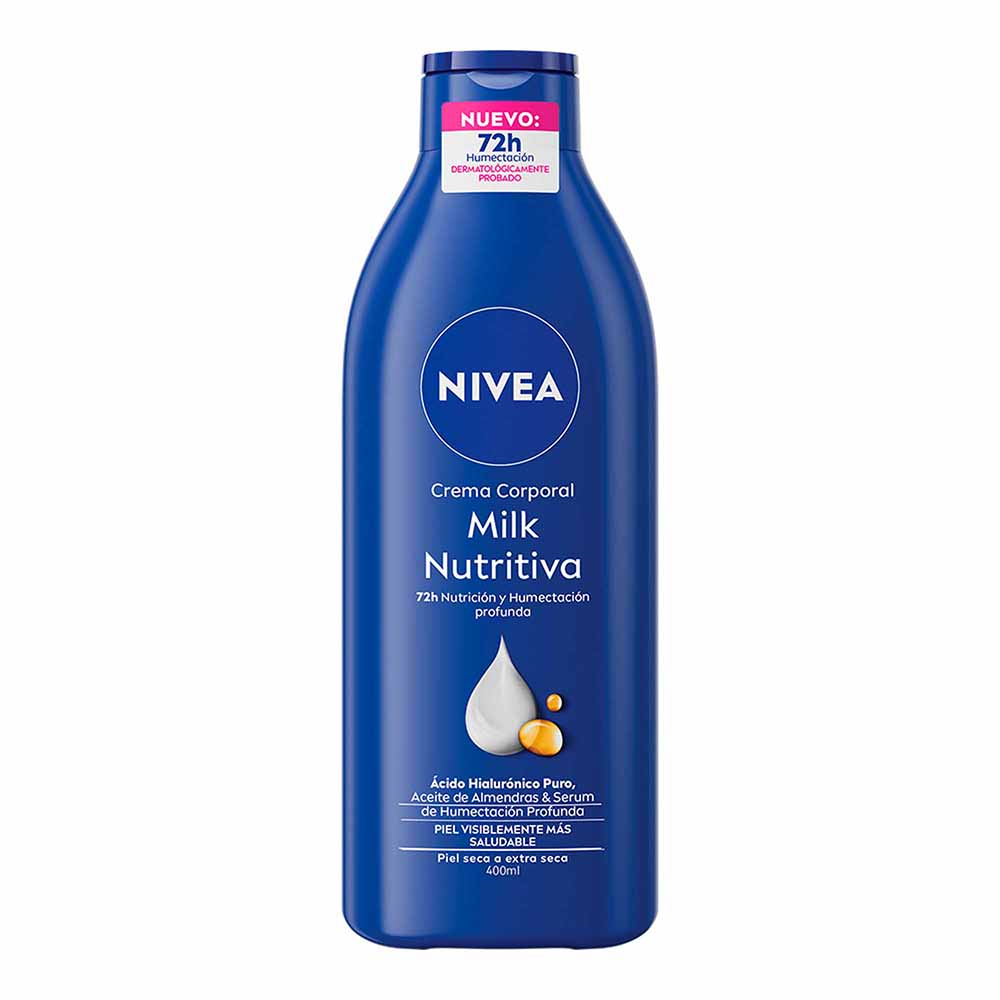 NIVEA BODY MILK 12/400 ML NUTRITIVA EXT