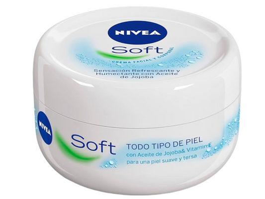 NIVEA SOFT 12/200ML TARRO MEDIANO