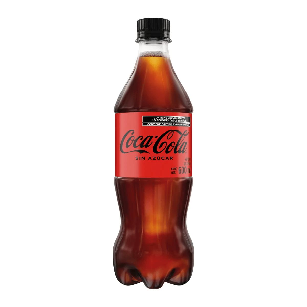 COCA COLA SIN AZUCAR 12/600ML PET