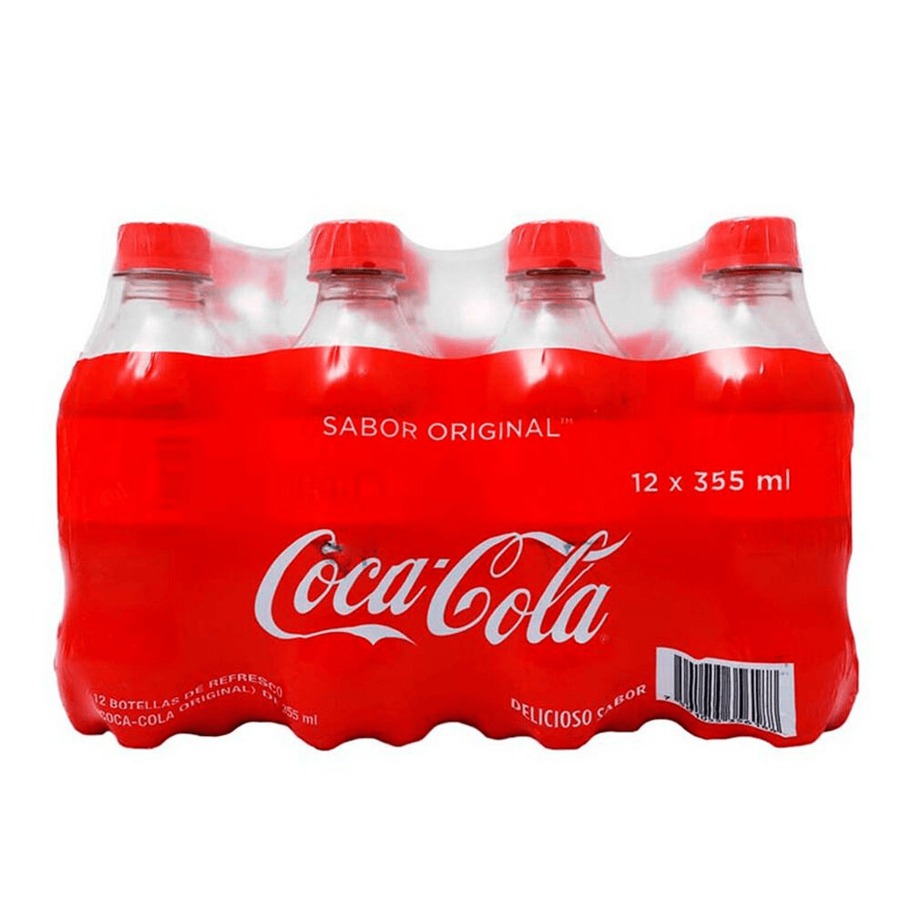 COCA COLA PET PACK 1/12/355 ML
