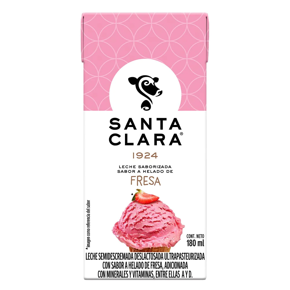 LECHE S.CLARA 40/180 ml FRESA