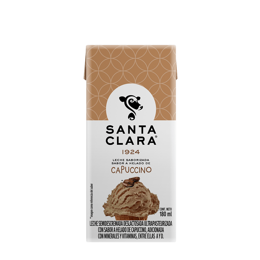 LECHE S.CLARA 40/180 ml CAPUCHINO
