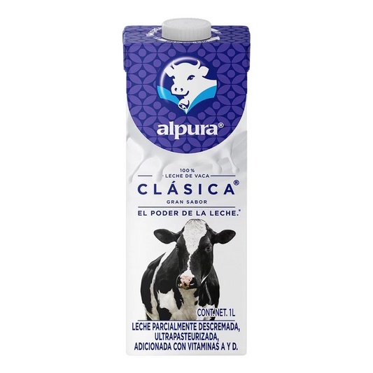 LECHE ALPURA 2000 12 1CLASICA AZUL 1LT