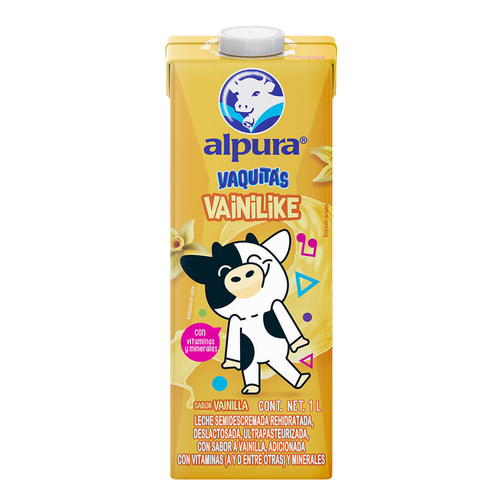 LECHE ALPURA 12/1 VAINILLA