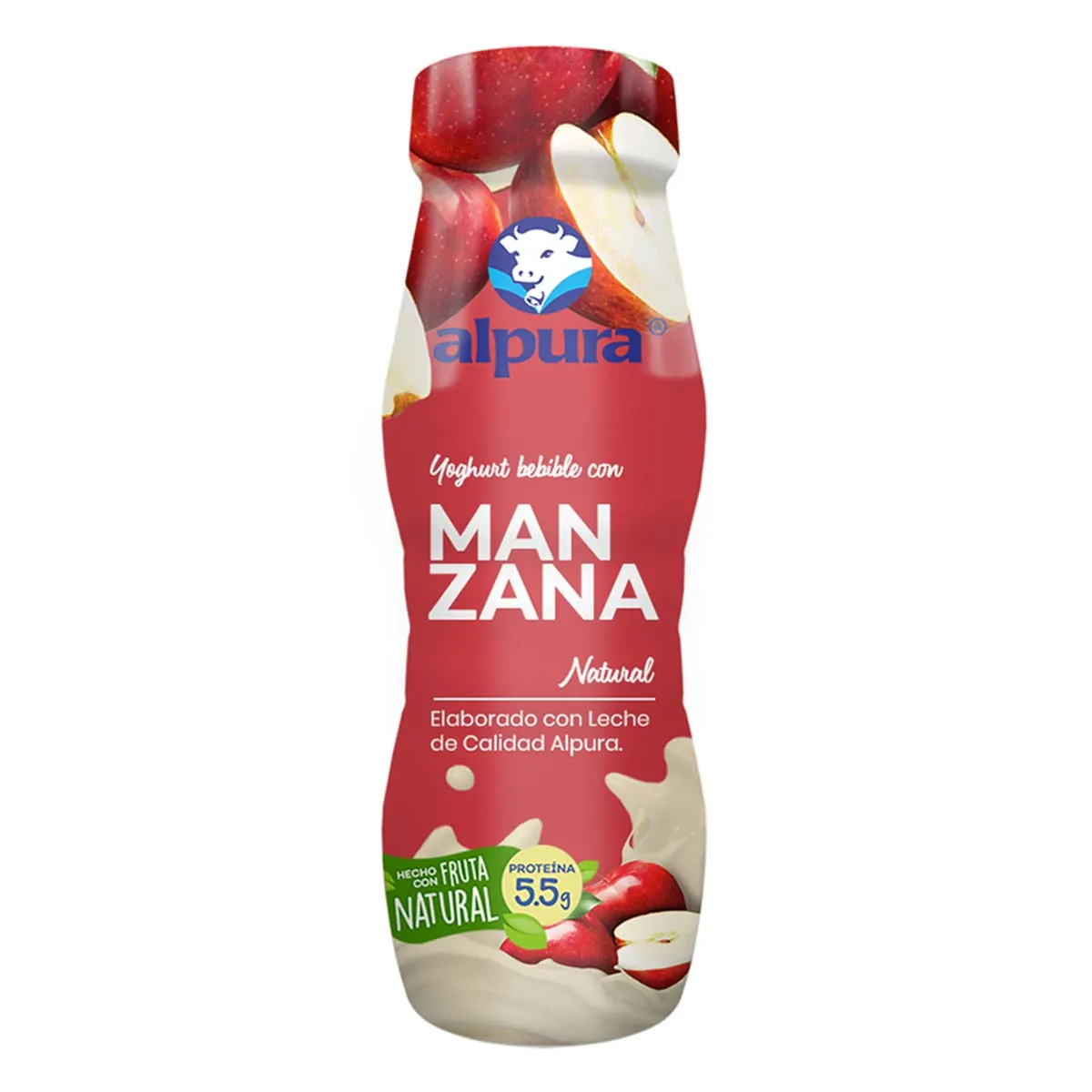 YOG.ALPURA BEBER MANZANA 24/220GRS