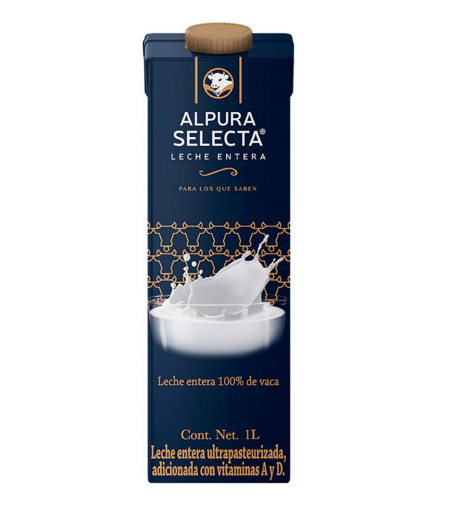 LECHE ALPURA SELECTA 12/1.0