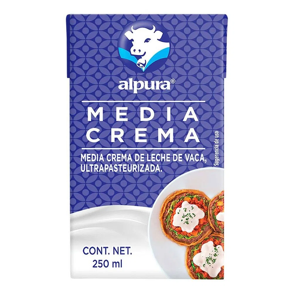 MEDIA CREMA ALPURA 250ML