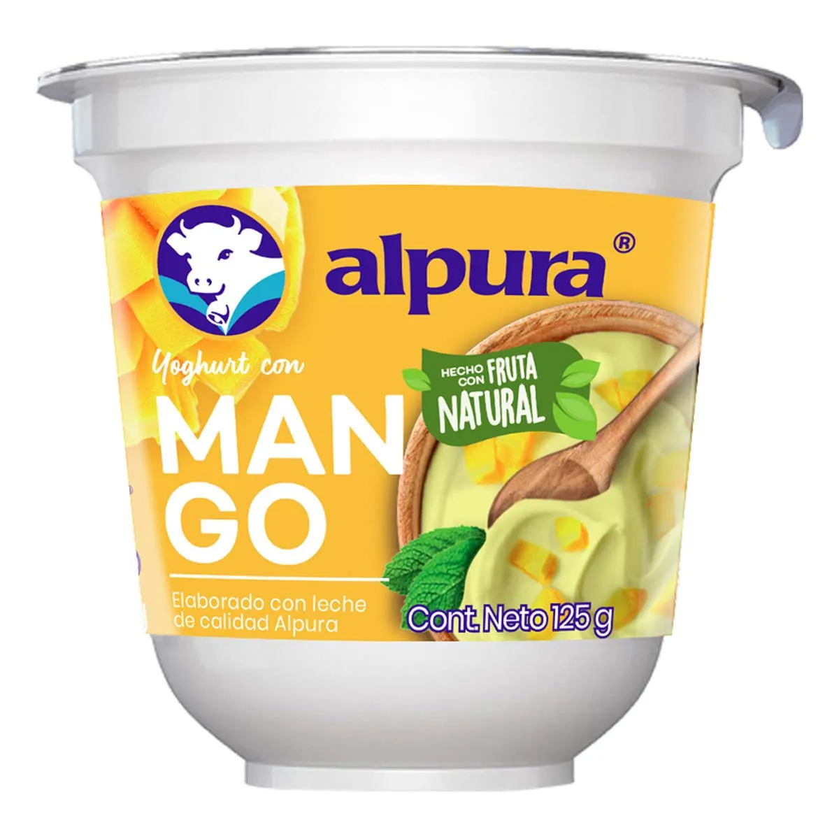 YOGHURT ALPURA 24/125 gr MANGO