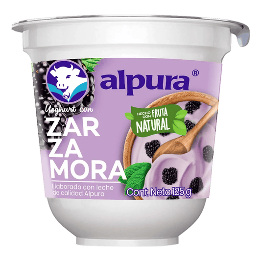 YOGHURT ALPURA 24/125 gr ZARZAMORA