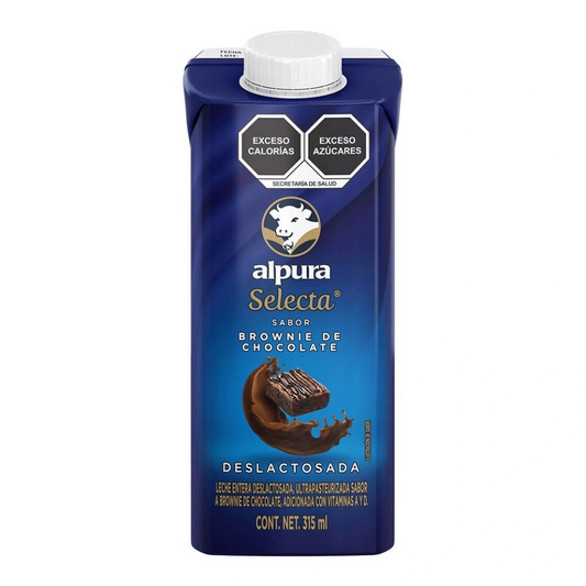 LECHE ALPURA SELECTA BROWNIE 315ML