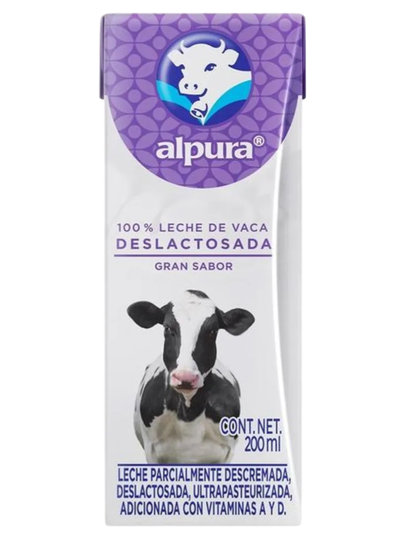 LECHE ALPURA 24/200  DESLACTOSADA