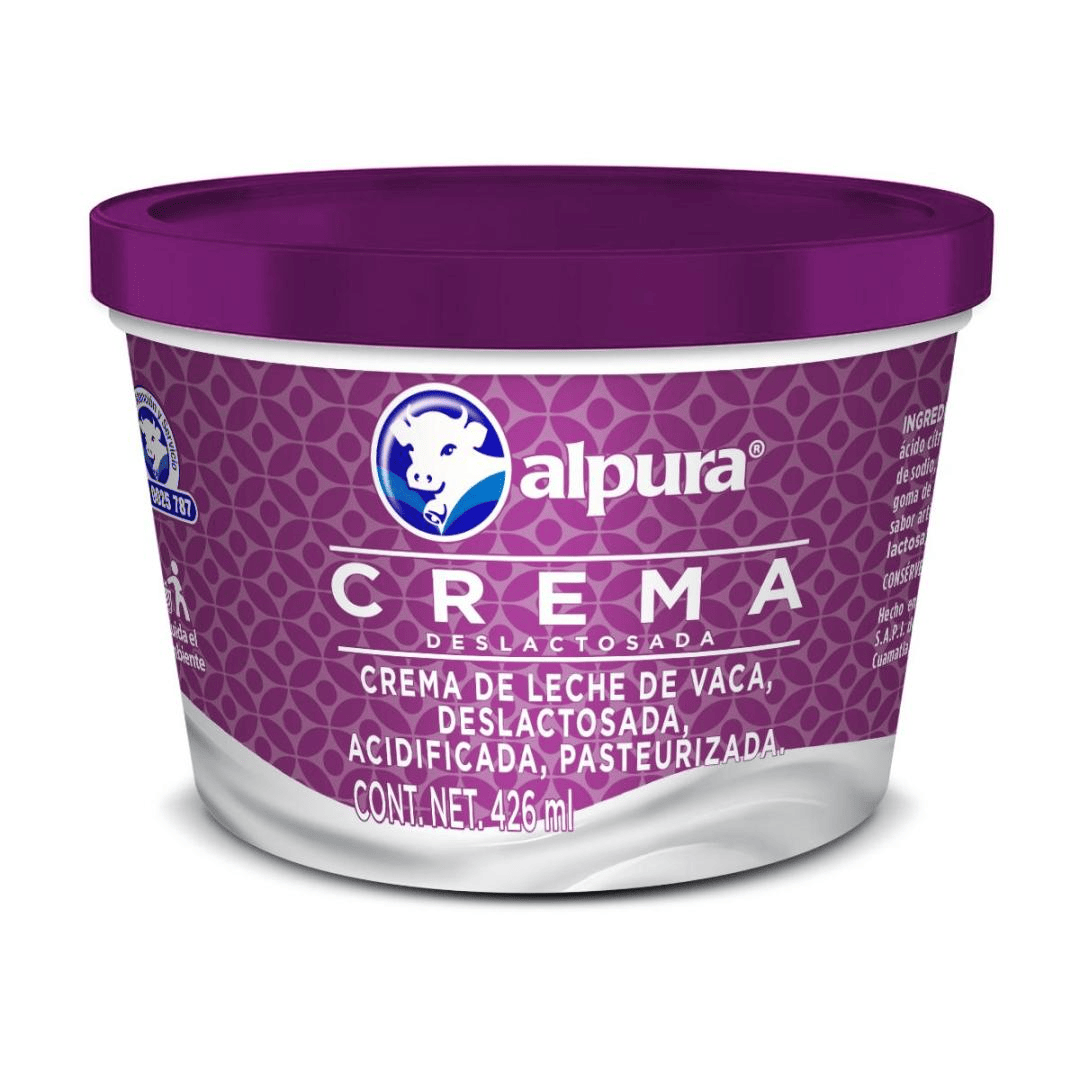 CREMA ALPURA DESLACTOSADA 24/426 ML