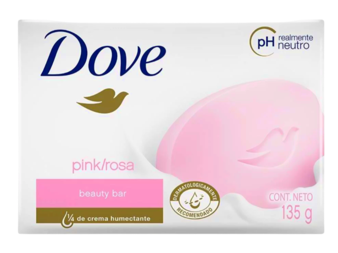 DOVE JABON 48/135GR PINK