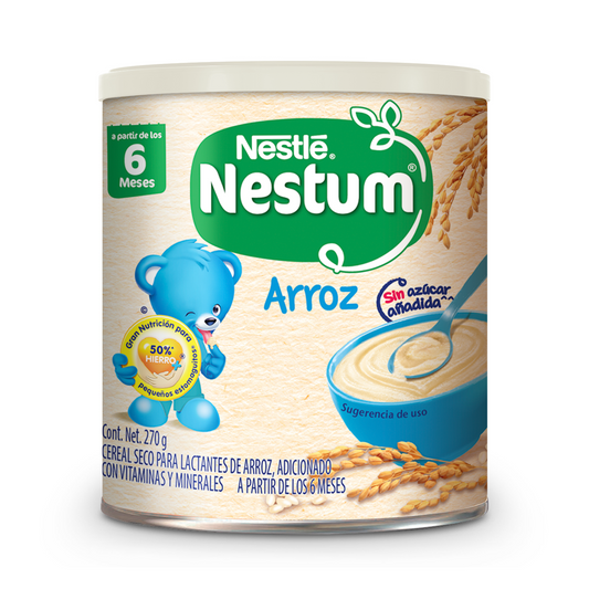 Cereal Infantil Nestum Etapa 1 Arroz Lata 270g