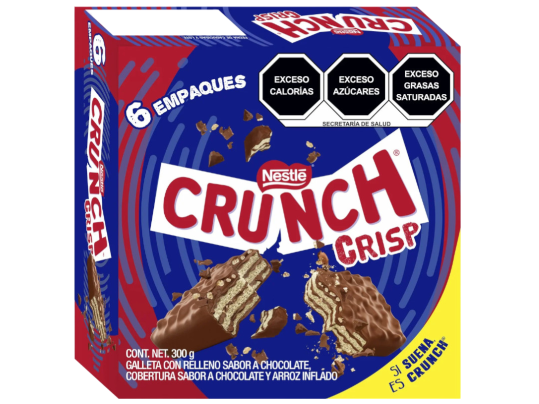 NESTLE CRUNCH CRISP 8/6/50GR