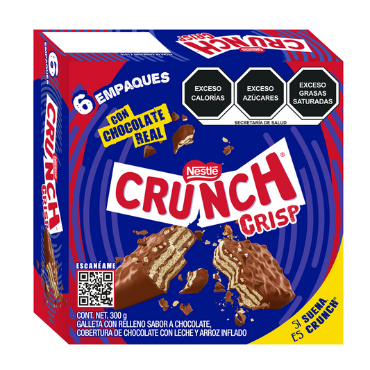 NESTLE CRUNCH CRISP 8/6/50GR