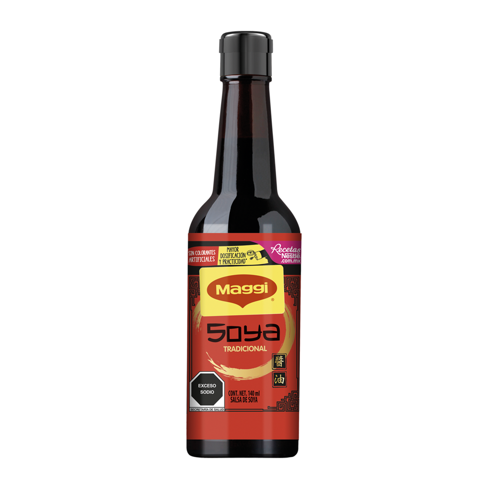 MAGGI SALSA DE SOYA 12/140  ML