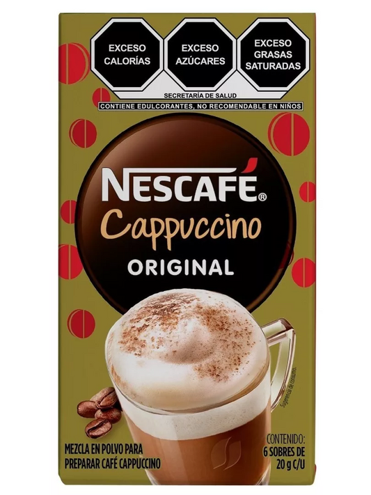 NESCAFE CAPUCCINO 6/6/20GR ORIGINAL