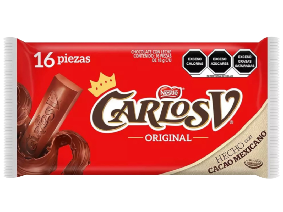 NESTLE CARLOS V  MEXI 28/16/18gr