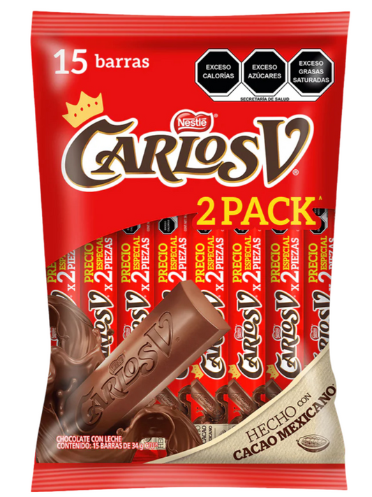 NESTLE CARLOS V PAR DE REYES 8/15/35GR