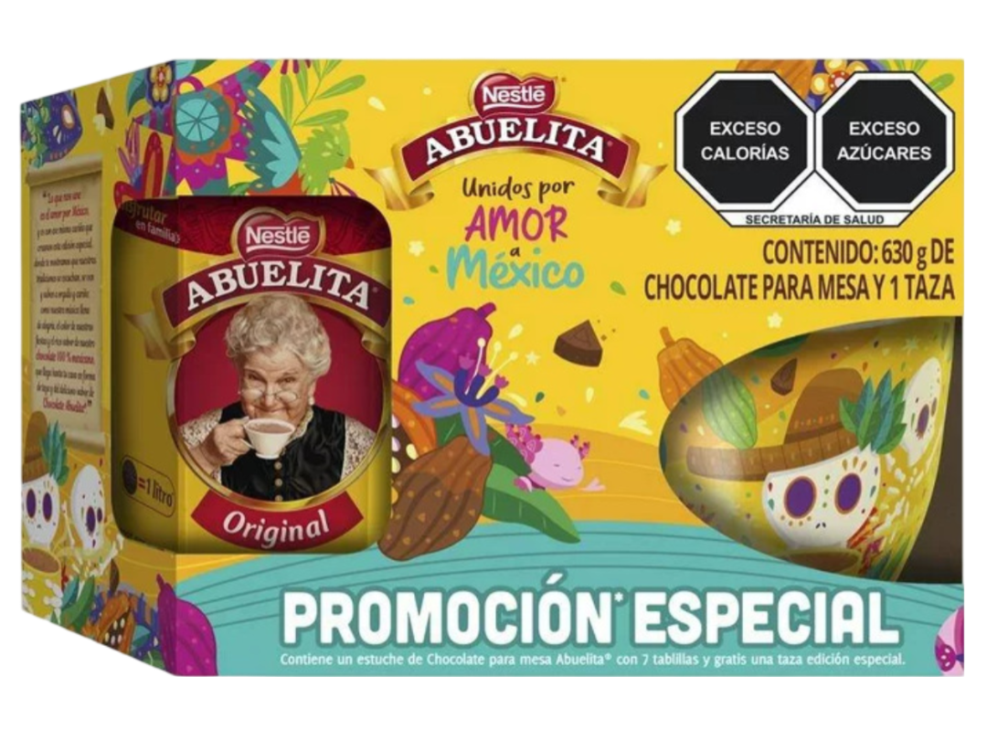 NESTLE PTE ABUELITA 630G MAS TAZA