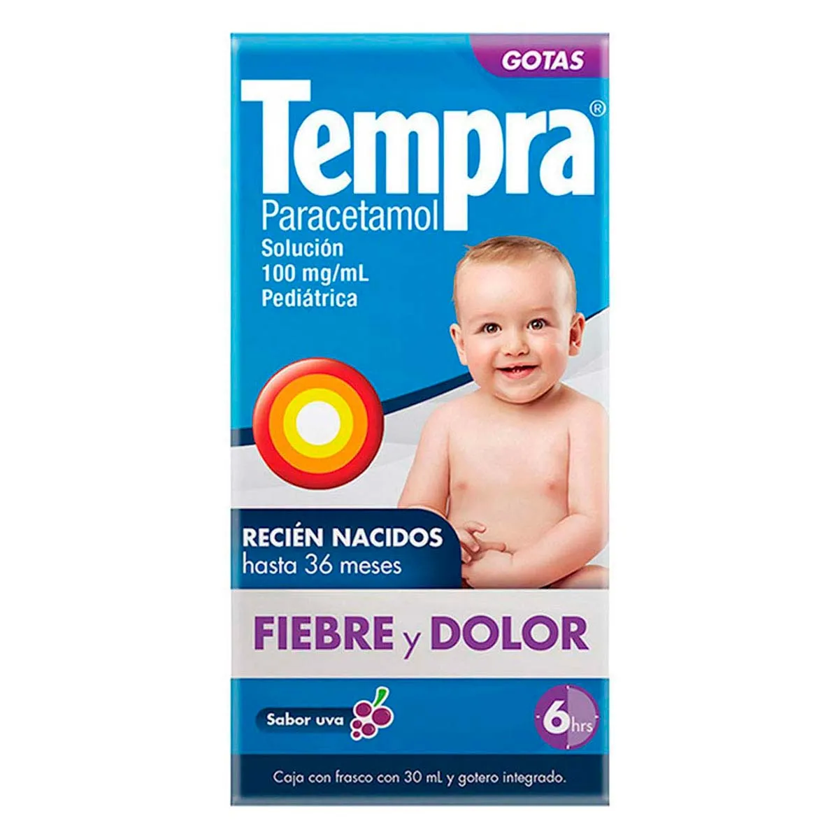 TEMPRA GOTAS UVA 96/30 ML