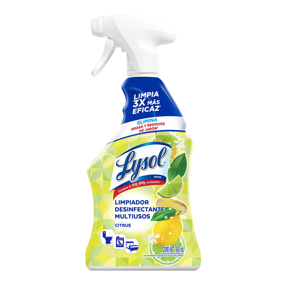 LYSOL MULTUS AGRASA CITRUS 12/650ML