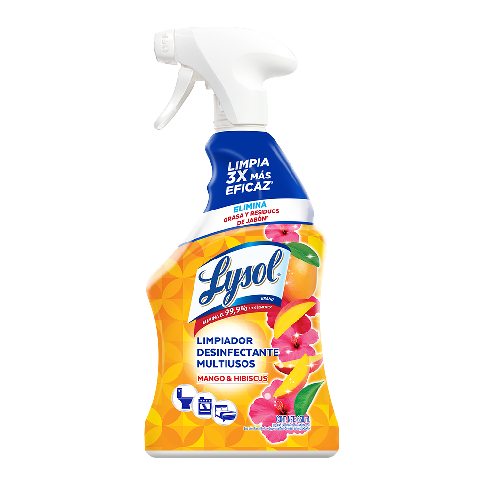 LYSOL MULTIUS AGRASA MANGO 12/650ML