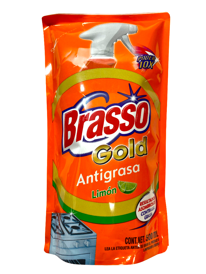 BRASSO A GRASA LIMON  20/500ML DOY PACK