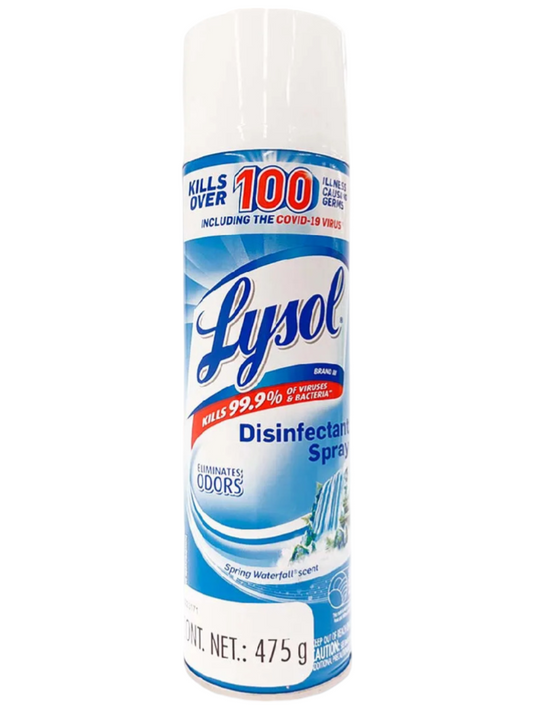 LYSOL AEROSOL 12/475GR SPRING WAT