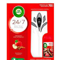 AIR WICK AROMAT APAR AUTOM 4/250ML F ROJ