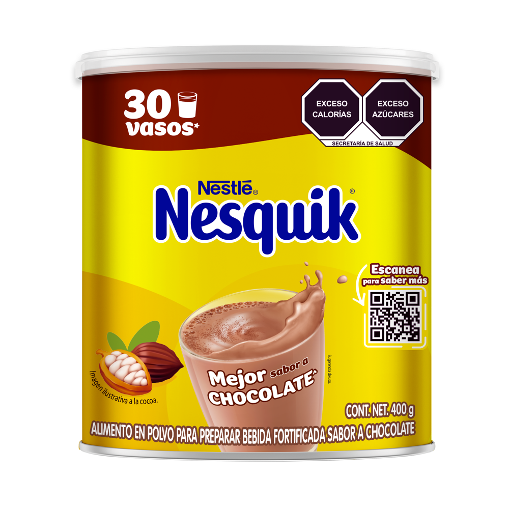 NESQUIK LATA CHOCOLATE 24/400 GR