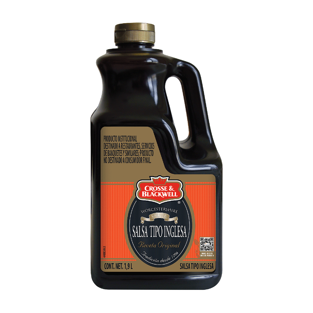 SALSA INGLESA CROSSE B.PET 4/1.900 LT