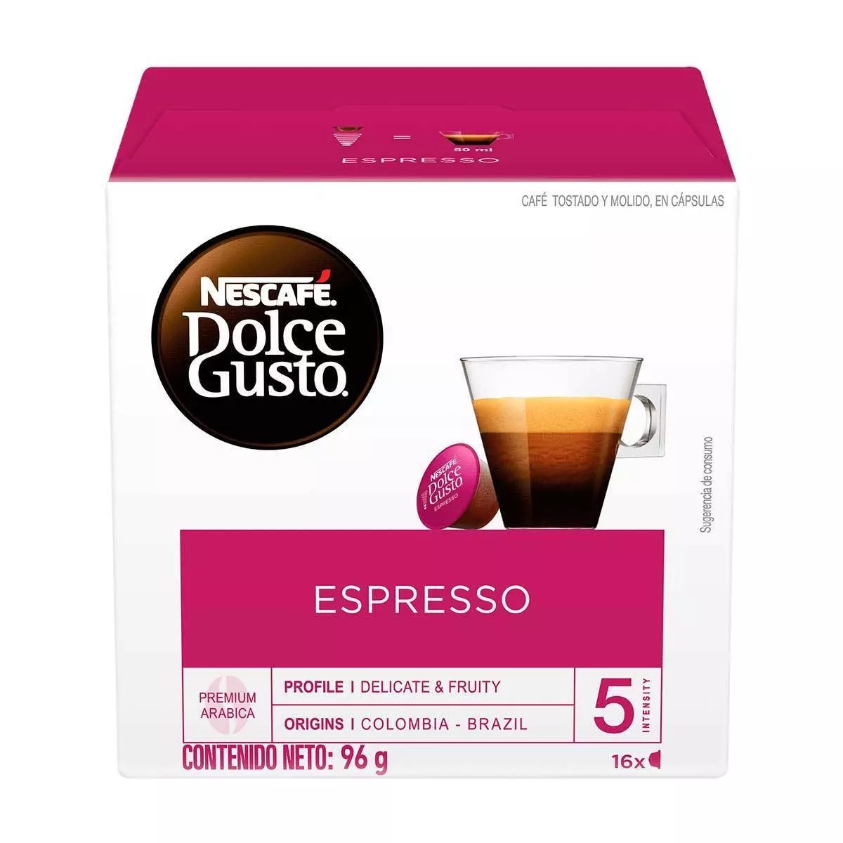 DOLCE CAPSULA ESPRESSO 3/16/96GR