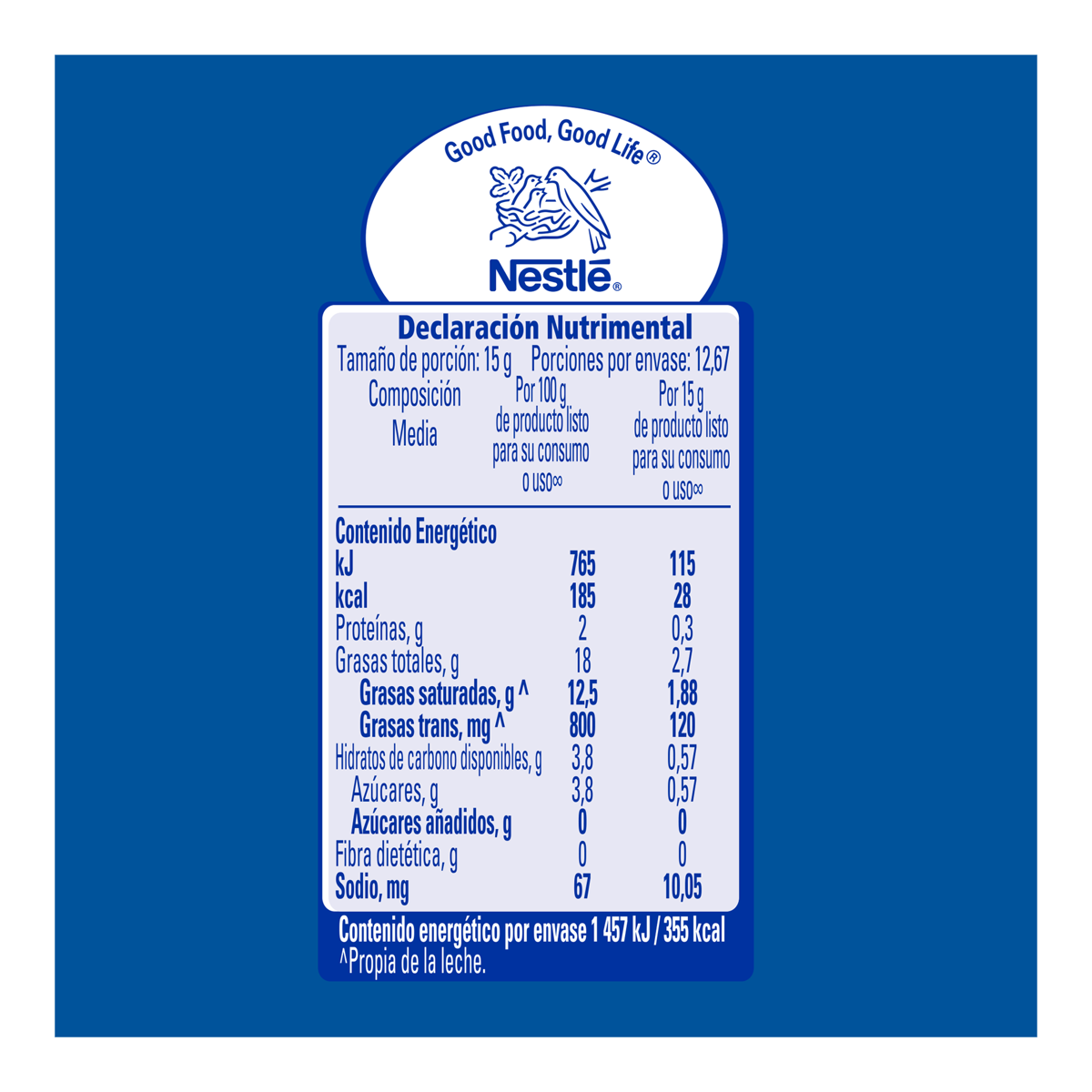 Media Crema Nestlé Brick 190ml