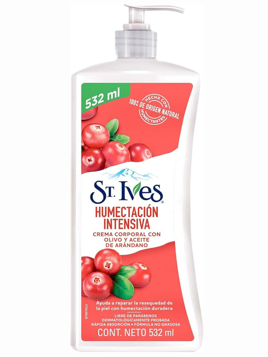 ST IVES 12/532ML CMA HUMECTACION INTEN