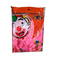 GLOBO PAYASO NUM 7 ROSA 50/100 PZAS