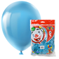 GLOBO PAYASO NUM 9 AZUL CIELO 50/100 PZA