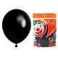 GLOBO PAYASO NUM 9 NEGRO 50/100 PZAS