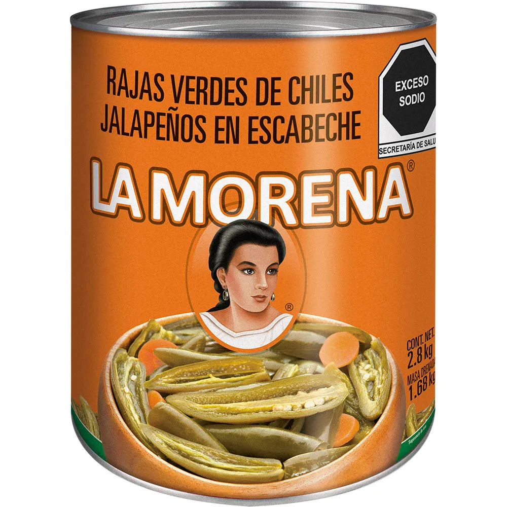 CHILES MORENA RAJAS 6/2800GR