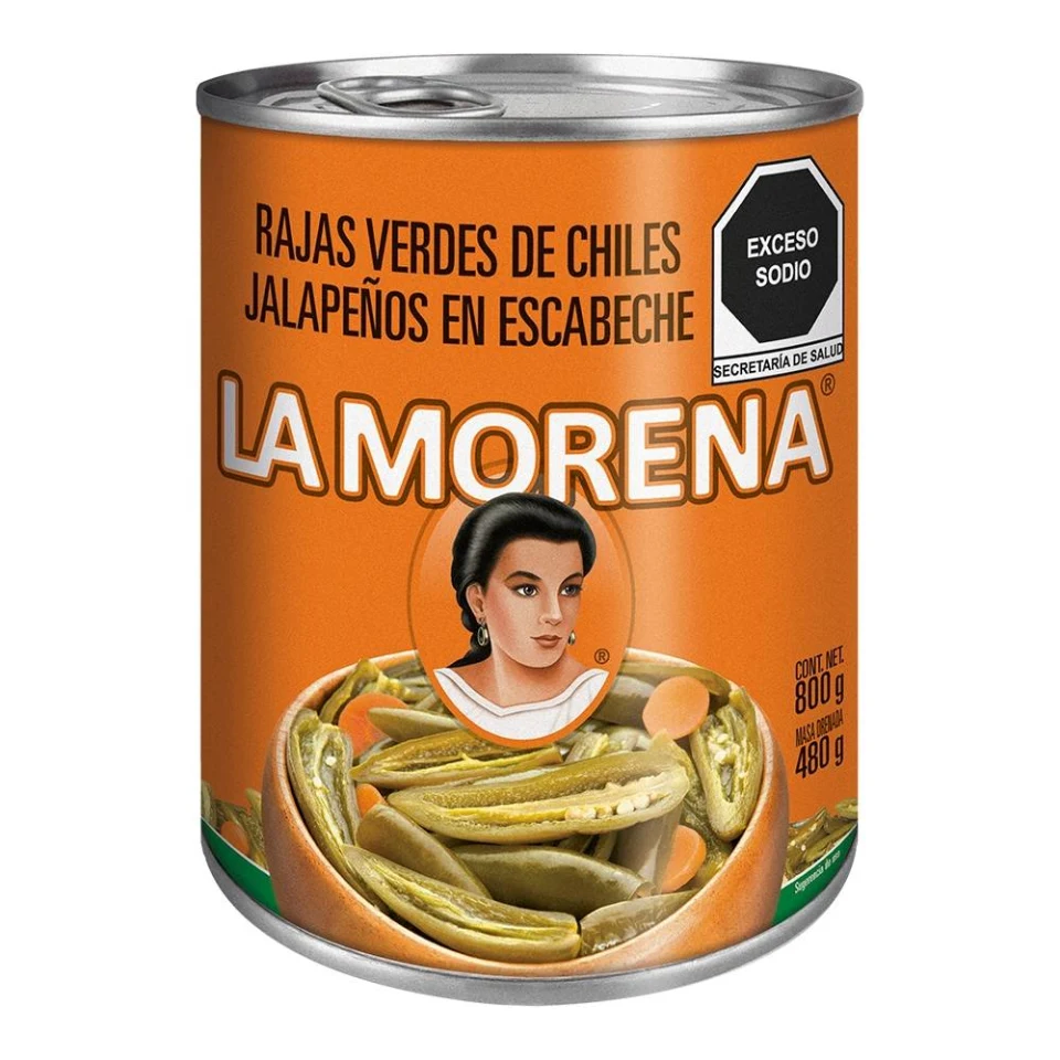 CHILES MORENA RAJAS 12/800GR