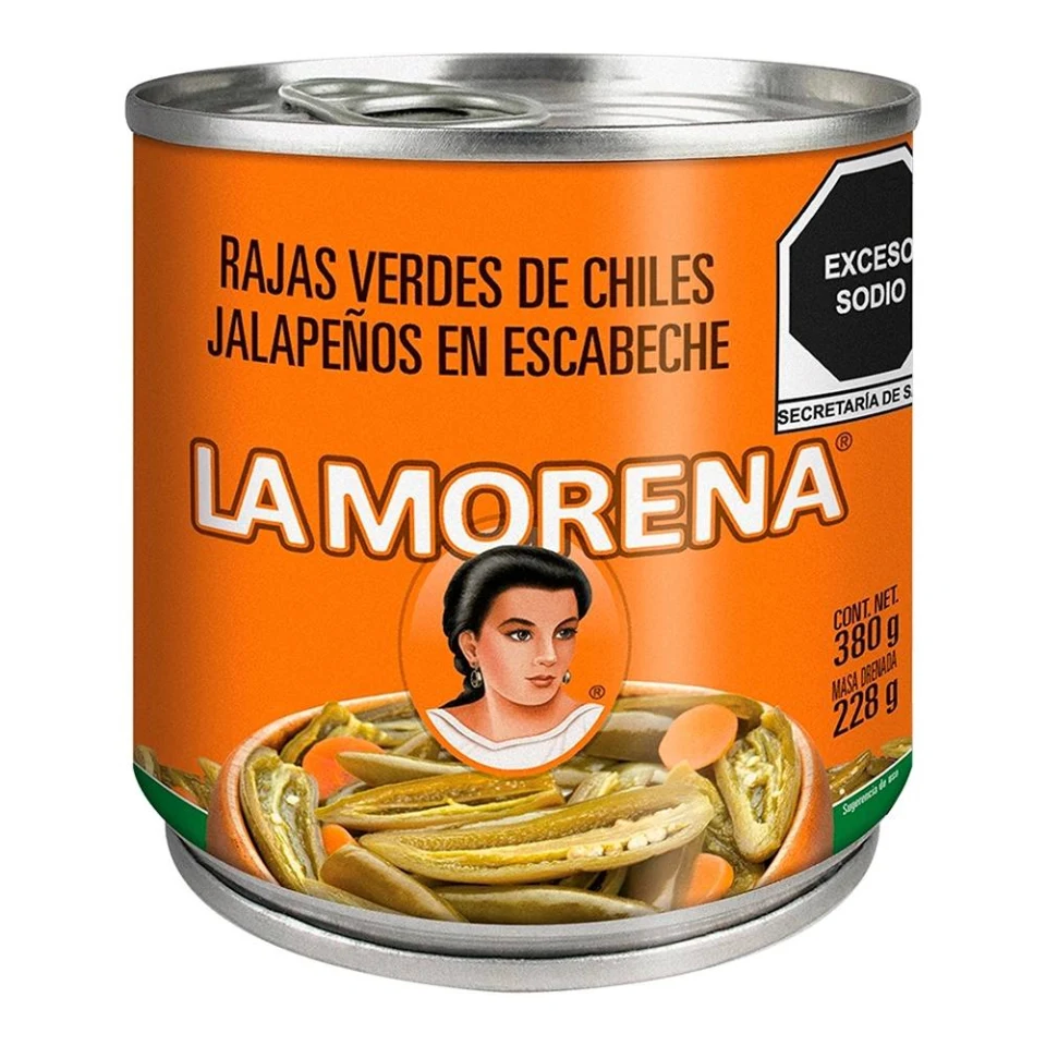 CHILES MORENA RAJAS 24/380GR