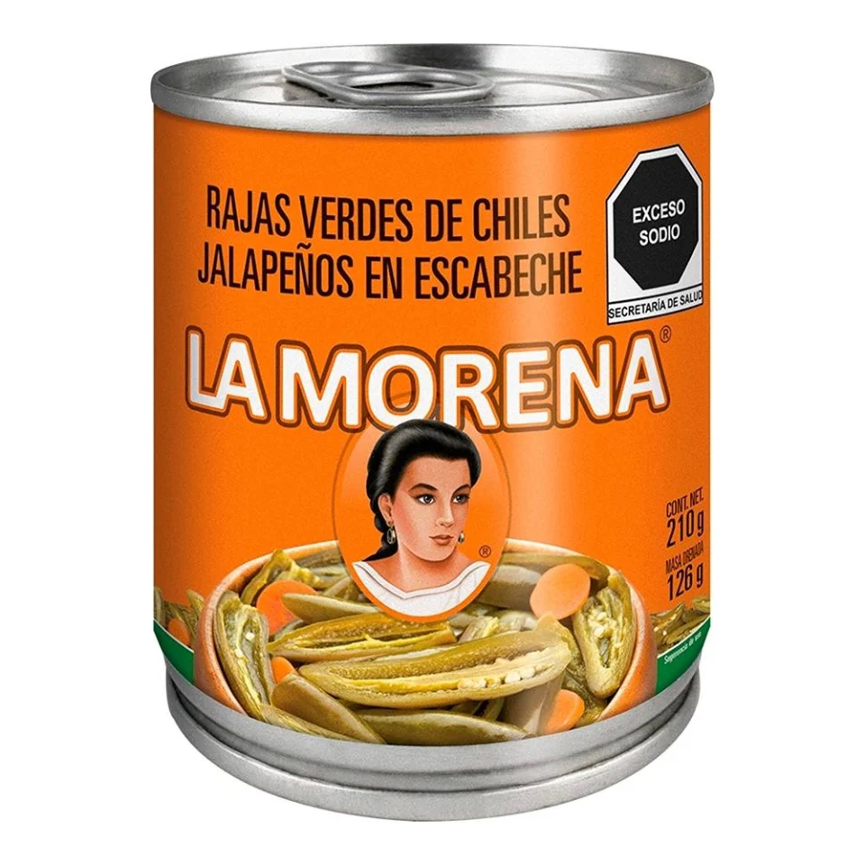 CHILES MORENA RAJAS 48/210GR